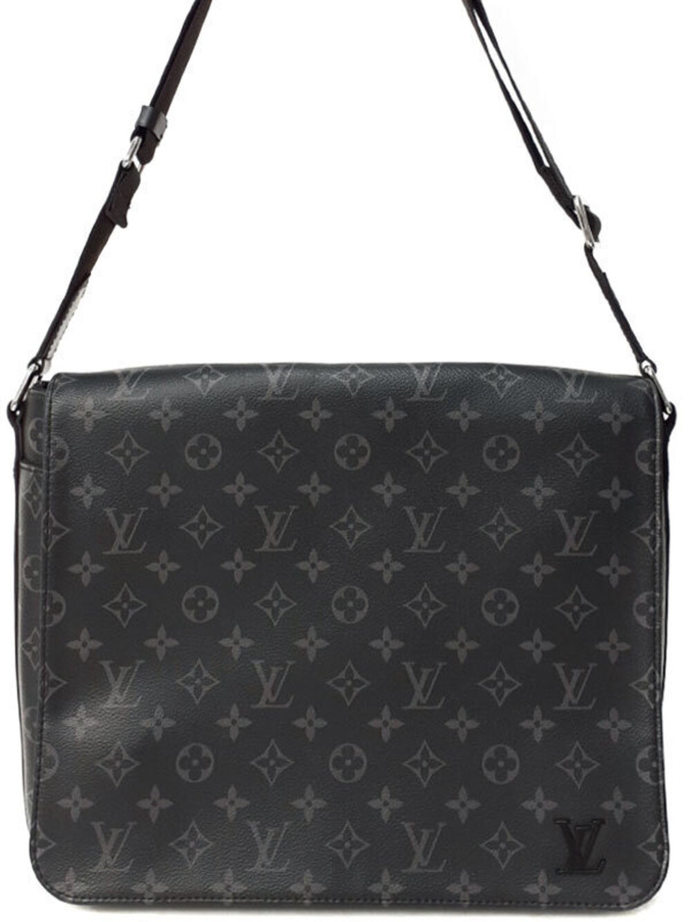 Louis Vuitton Monogram Eclipse Black District Shoulder Bag